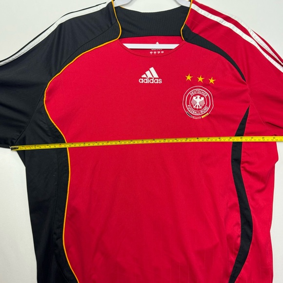 Adidas FIFA Soccer Germany 2006-2008 National Team Away Jersey Men's Size XL Red - Picture 9 of 10